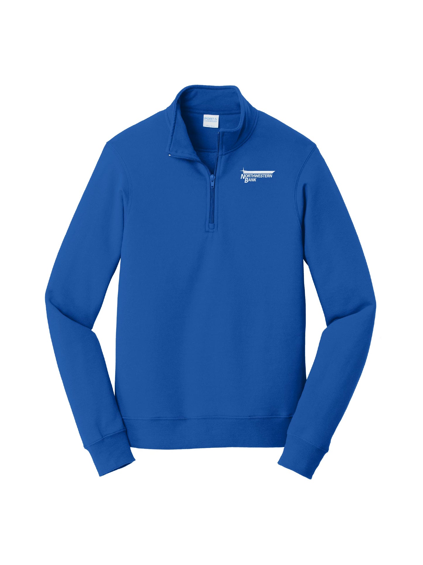 NB209. Port & Co Fan Favorite Fleece 1/4-Zip Pullover Sweatshirt