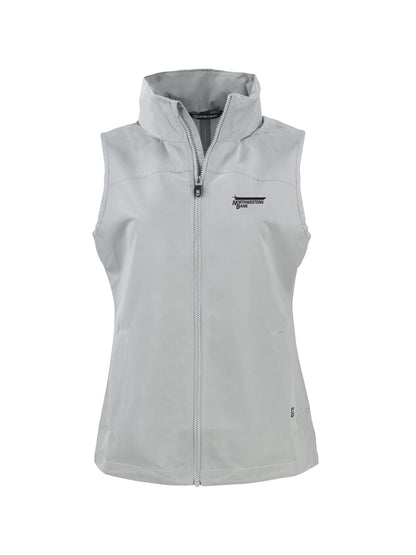 NB118. Cutter & Buck Charter Recycled Packable Womens Full Zip Vest