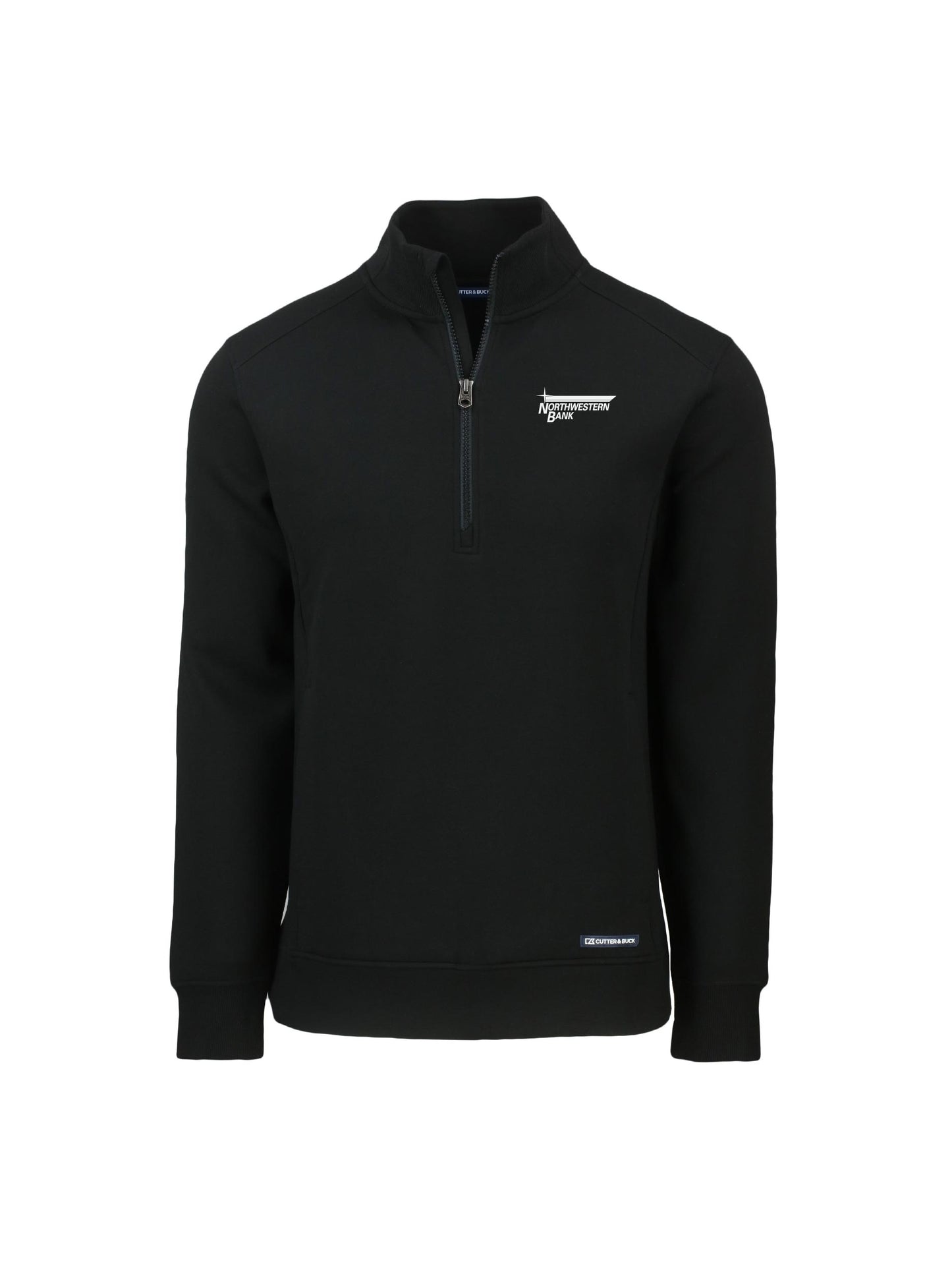 NB215. Cutter & Buck Roam Recycled Buttery-Soft Knit Mens Quarter Zip Jacket