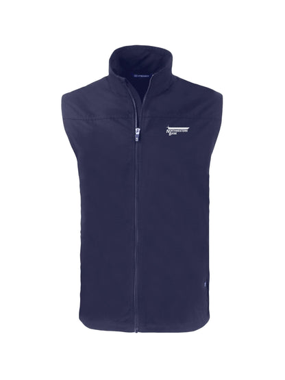 NB217. Cutter & Buck Charter Recycled Packable Mens Full Zip Vest