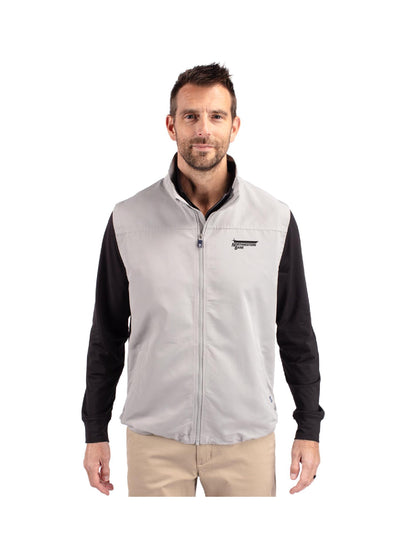 NB217. Cutter & Buck Charter Recycled Packable Mens Full Zip Vest