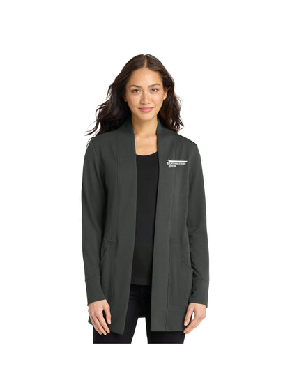 NB121. Port Authority Women's Microterry Cardigan