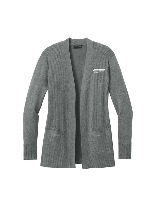 NB123. Port Authority Women’s Easy Care Open-Front Cardigan Sweater