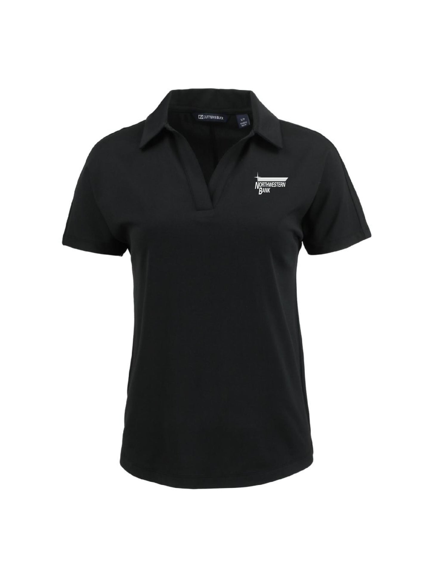 NB115. Cutter & Buck Ladies Coastline Dolman Polo