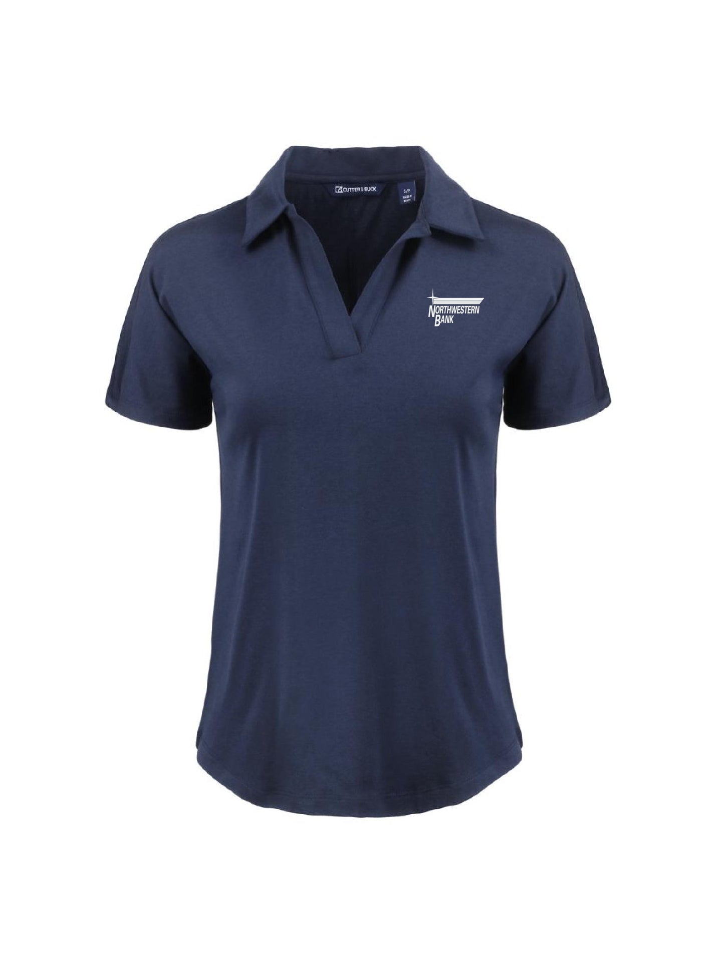 NB115. Cutter & Buck Ladies Coastline Dolman Polo