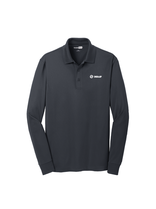 OS209. CornerStone Select Snag-Proof Long Sleeve Polo