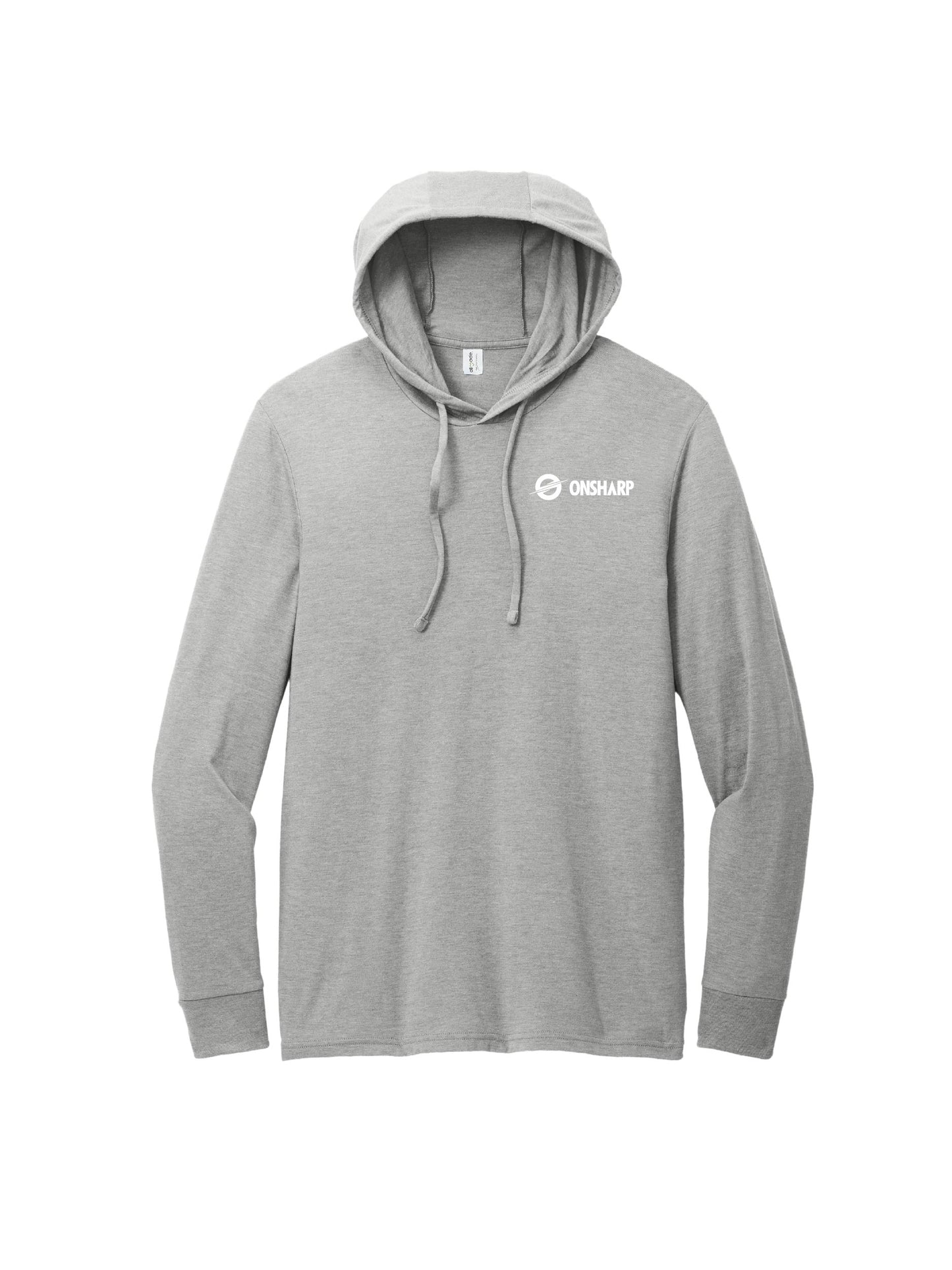 OS303. Allmade Unisex Tri-Blend Hoodie Tee