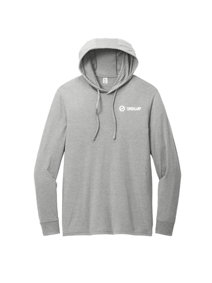OS303. Allmade Unisex Tri-Blend Hoodie Tee