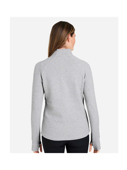 OMR103. North End Women's Spirit Textured Quarter-Zip Pullover