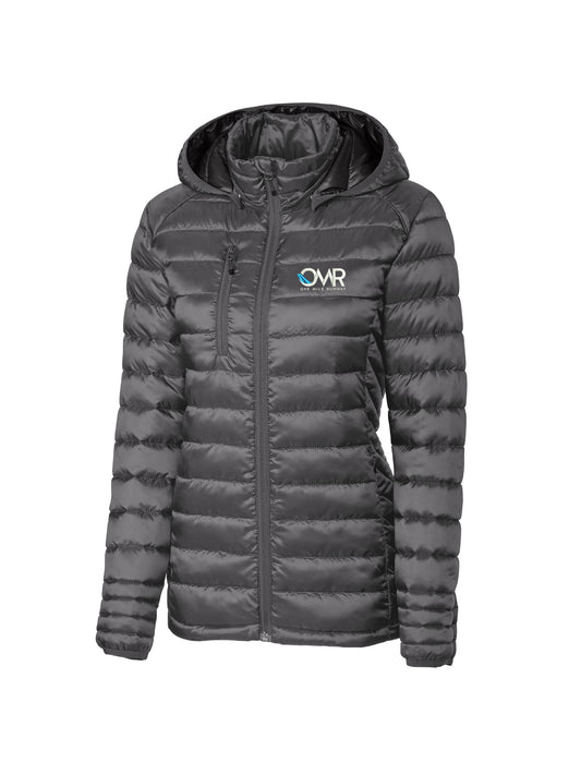 OMR105. Clique Hudson Insulated Womens Full-Zip Puffer Jacket