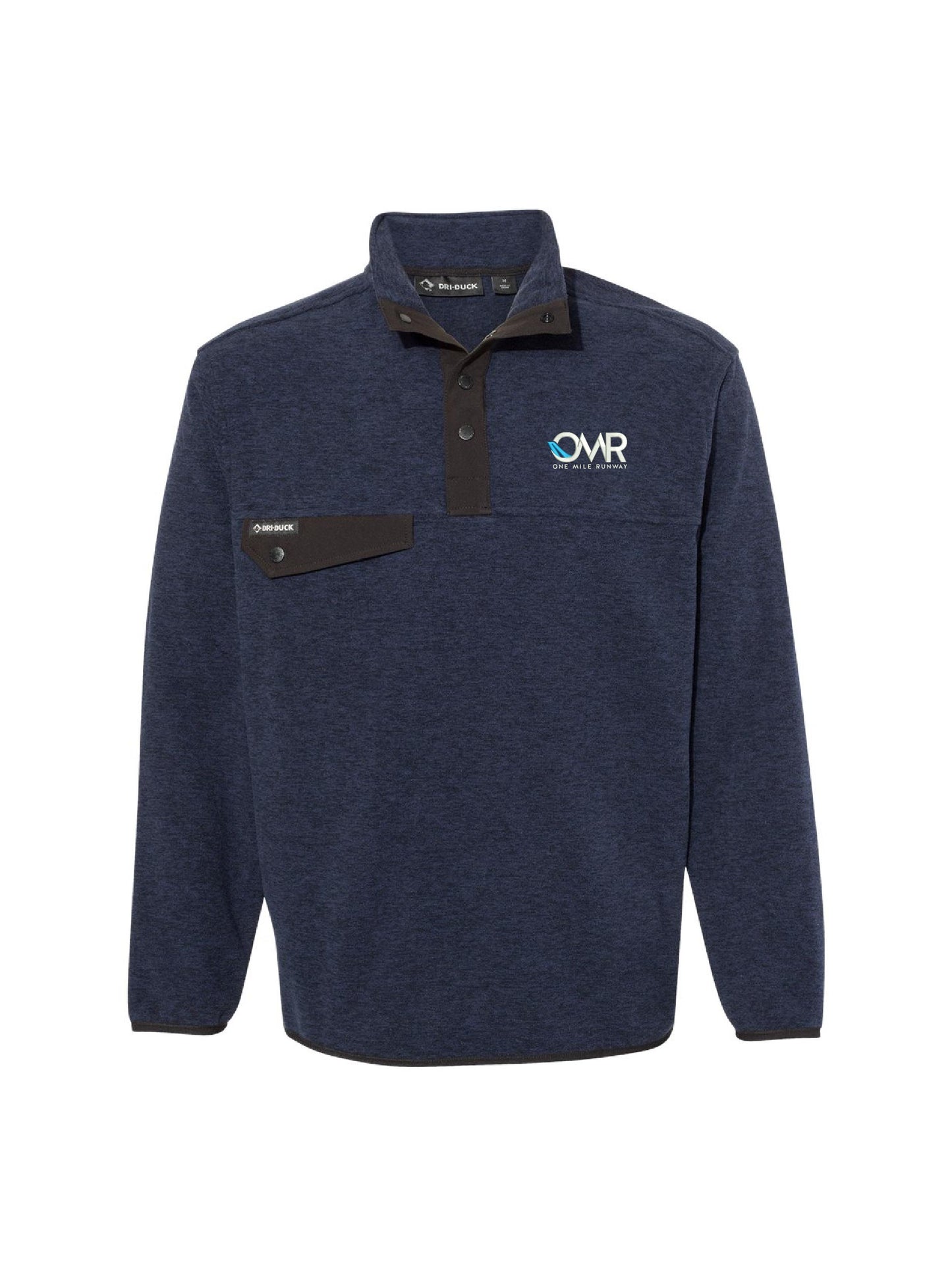 OMR206. Dri Duck Men's Denali Mountain Fleece Pullover
