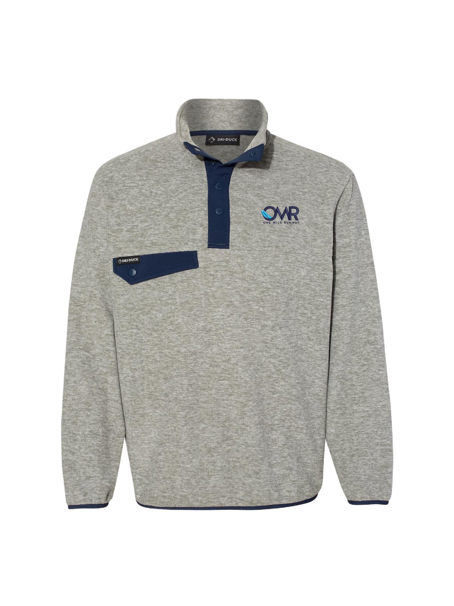 OMR206. Dri Duck Men's Denali Mountain Fleece Pullover