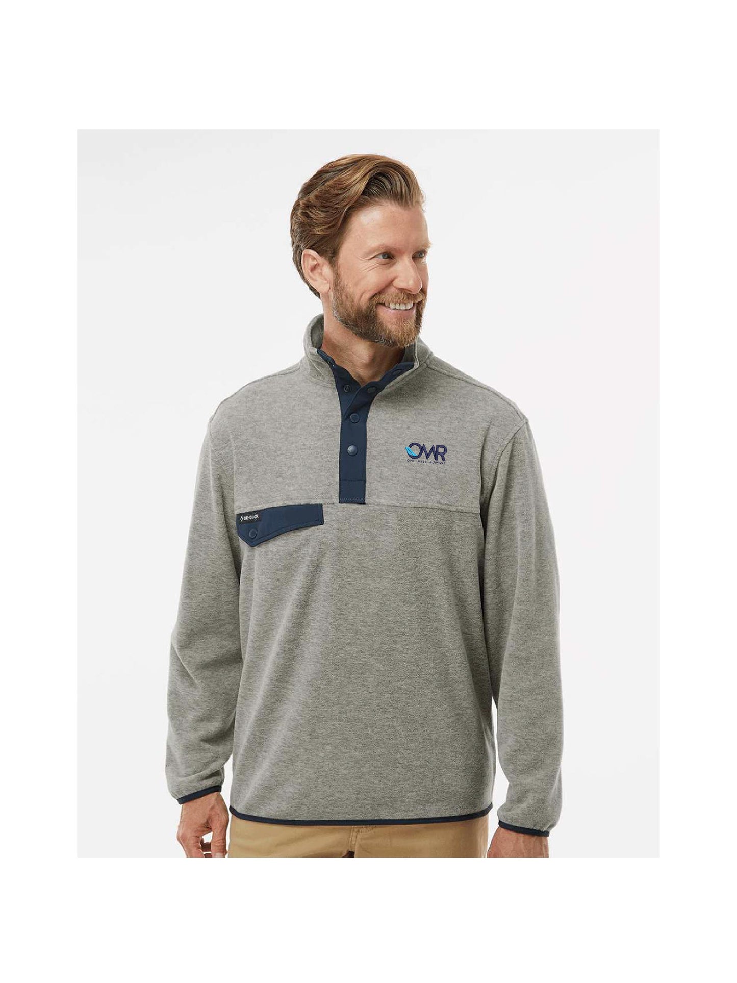 OMR206. Dri Duck Men's Denali Mountain Fleece Pullover