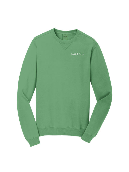 PF302. Port & Company® Beach Wash® Garment-Dyed Crewneck Sweatshirt