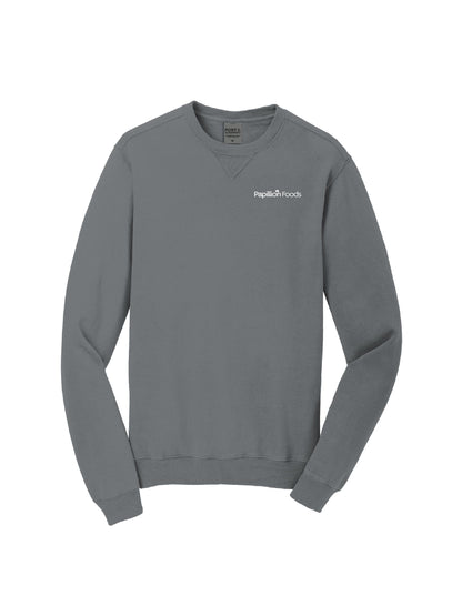 PF302. Port & Company® Beach Wash® Garment-Dyed Crewneck Sweatshirt
