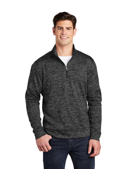 PF303. Sport-Tek® PosiCharge® Electric Heather Fleece 1/4-Zip Pullover