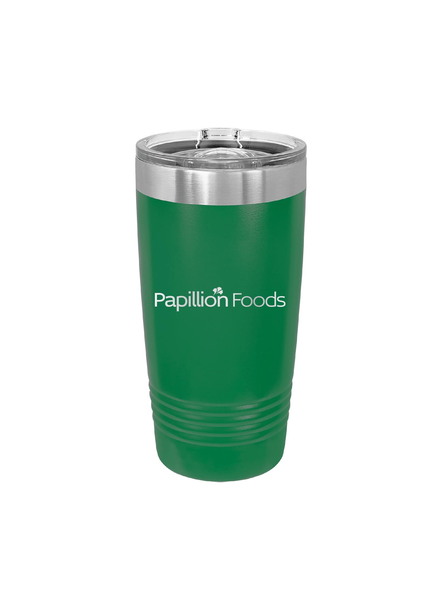 PF504. Polar Camel 20 oz Green Insulated Ringneck Tumbler