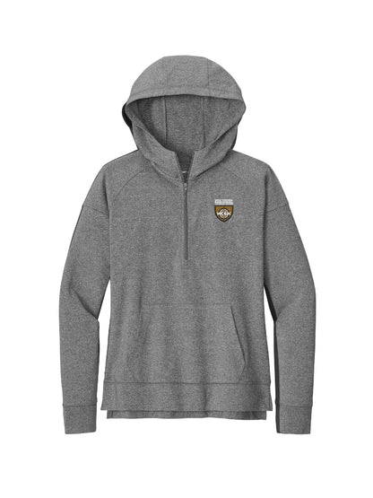 WRJ104. Sport-Tek® Ladies Sport-Wick® Stretch 1/2-Zip Hoodie