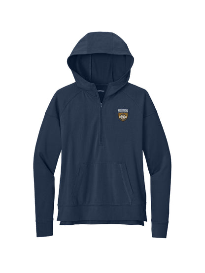 WRJ104. Sport-Tek® Ladies Sport-Wick® Stretch 1/2-Zip Hoodie