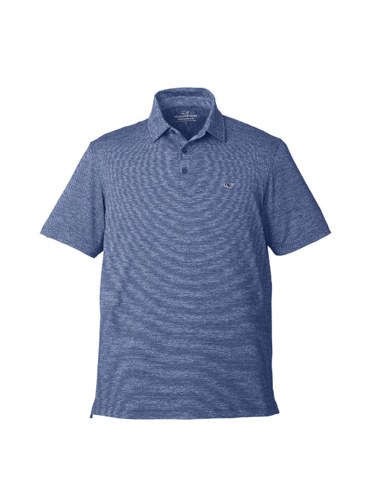 RDOT200. vineyard vines Men's Destin Stripe Sankaty Polo