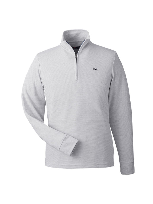 RDOT201. vineyard vines Men's Saltwater Quarter-Zip Pullover