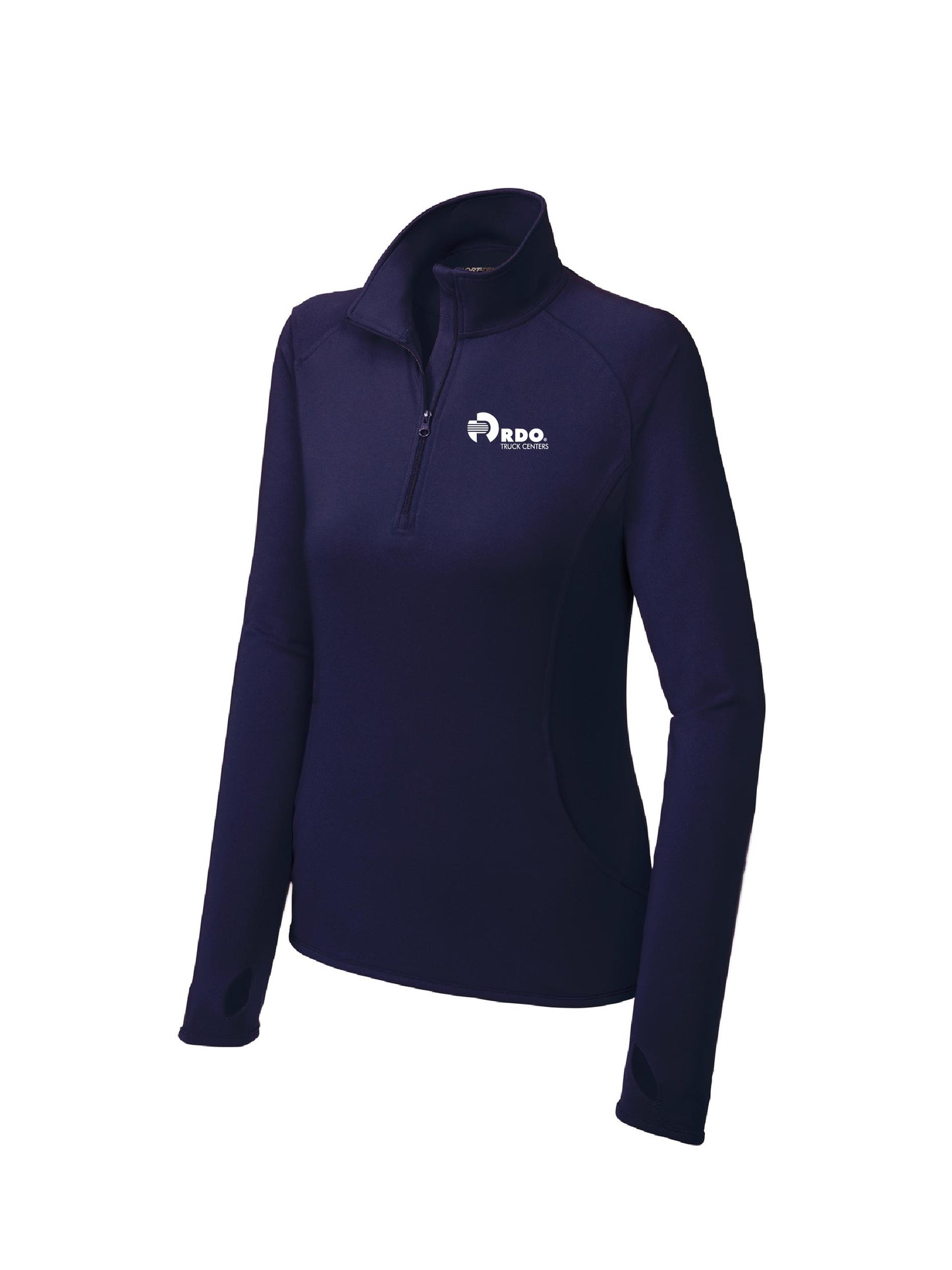 RDOU102. Sport-Tek® Ladies Sport-Wick® Stretch 1/4-Zip Pullover