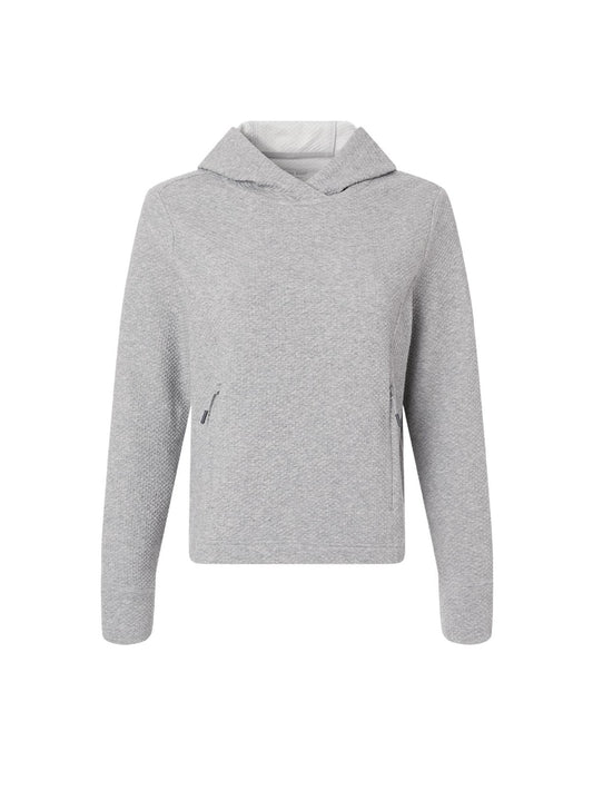 RR46-125. North End Women's Spirit Textured Hooded Pullover