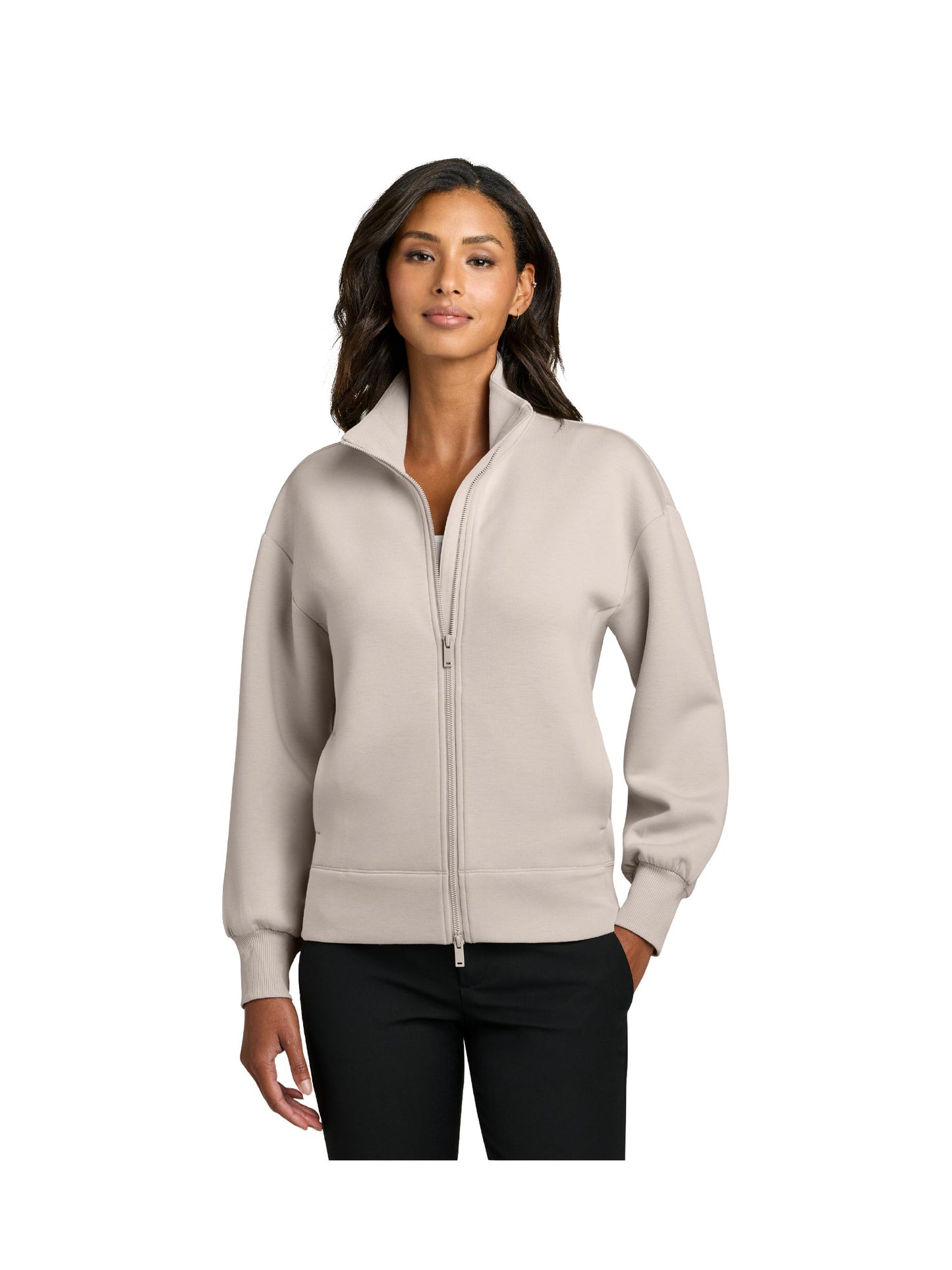 RR46-126. Mercer + Mettle Women's Soft Spacer Full-Zip