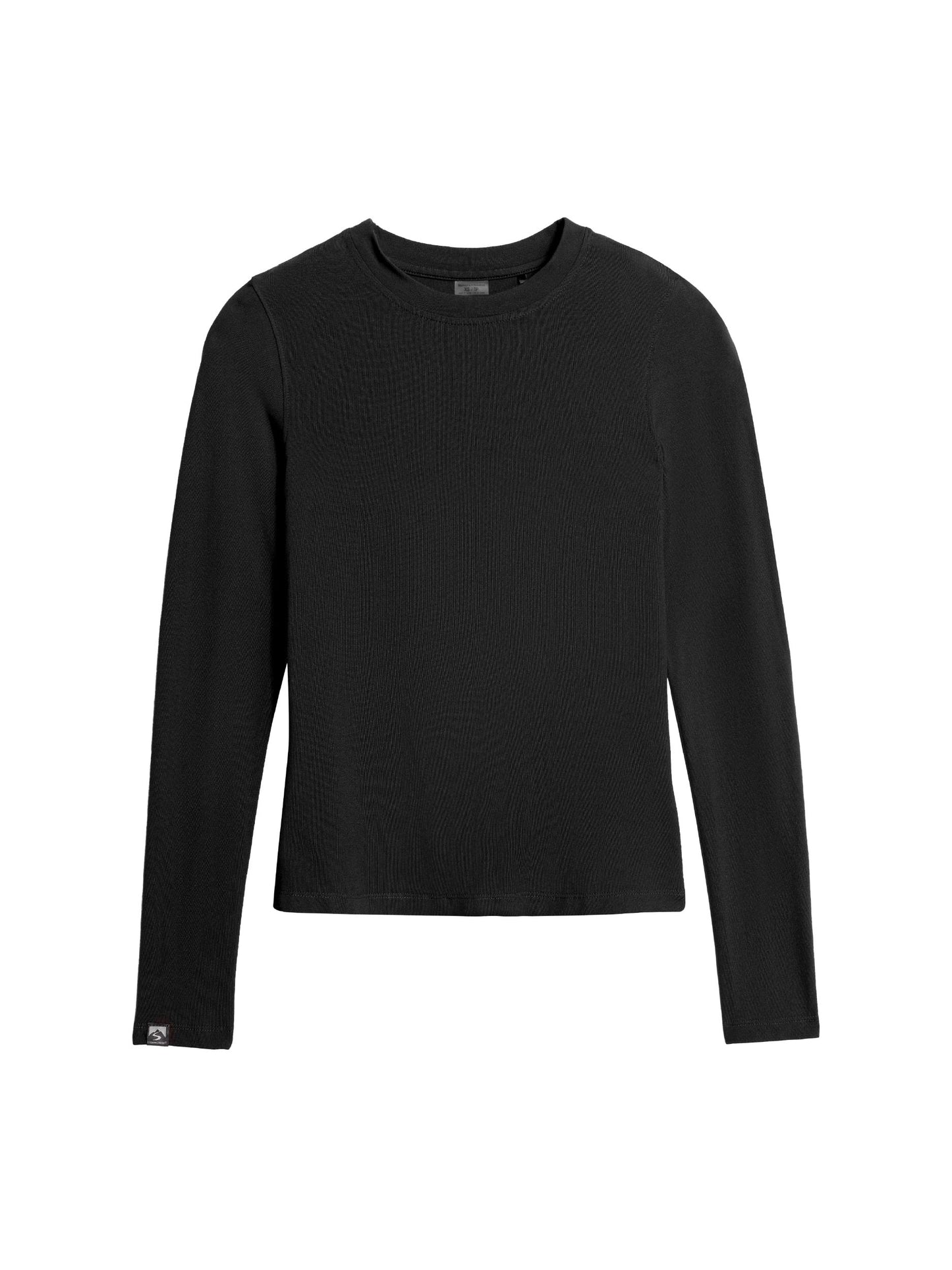 RR46-132. Women's Varsity High Stretch Fitted Long Sleeve T-Shirt