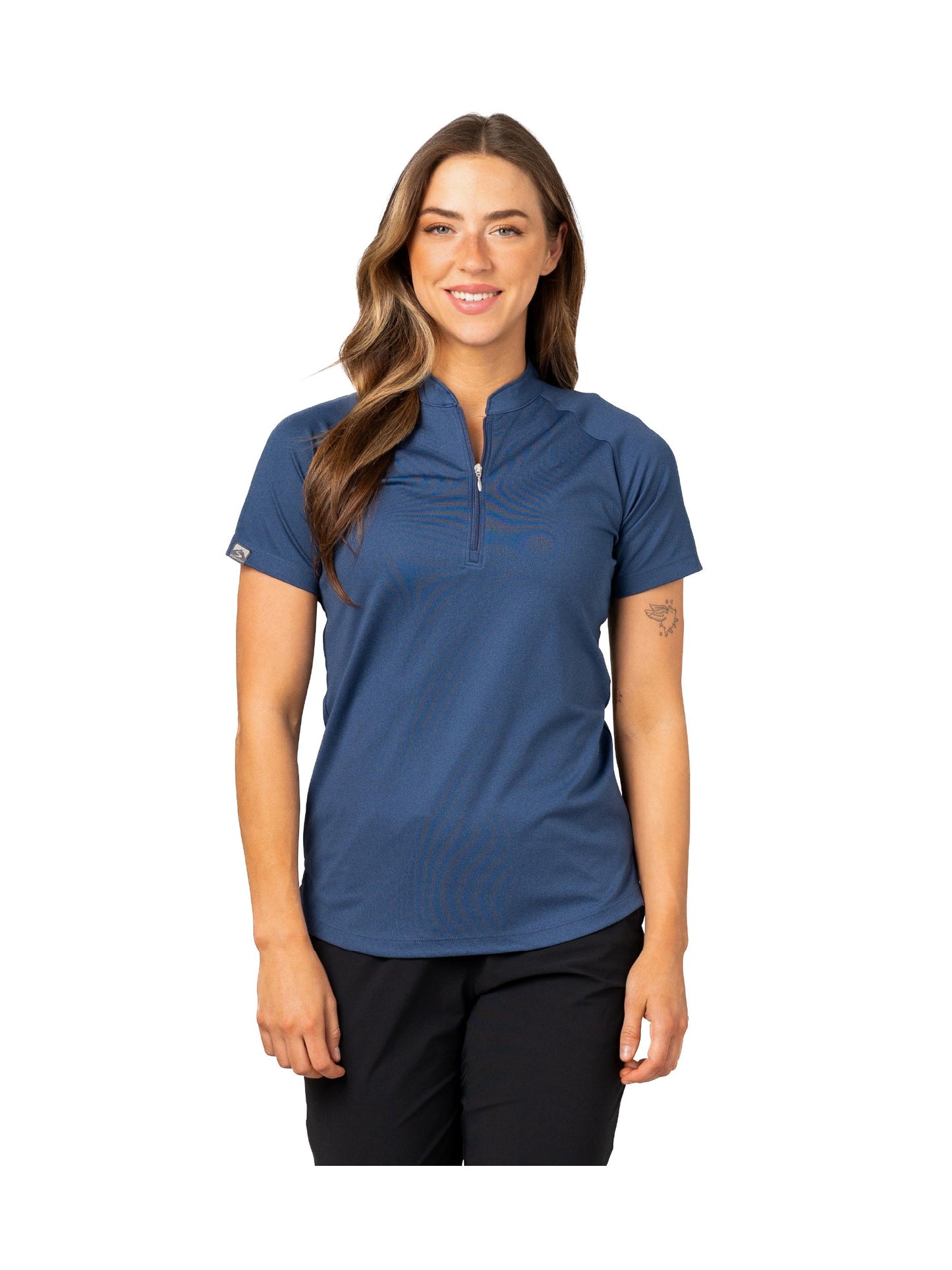 RR46-135. Women's Visionary III Solid Short Sleeve Polo