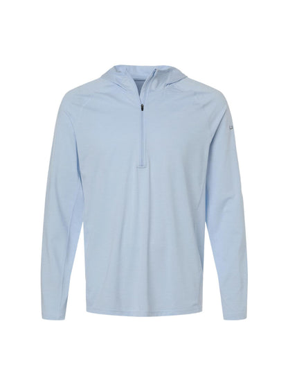 RR46-227. Men's Atoll Half-Zip Hooded Pullover