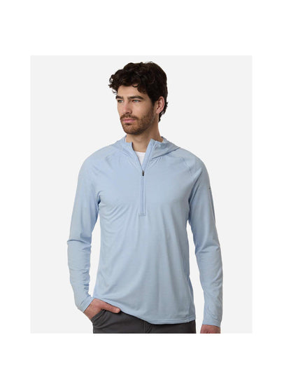 RR46-227. Men's Atoll Half-Zip Hooded Pullover