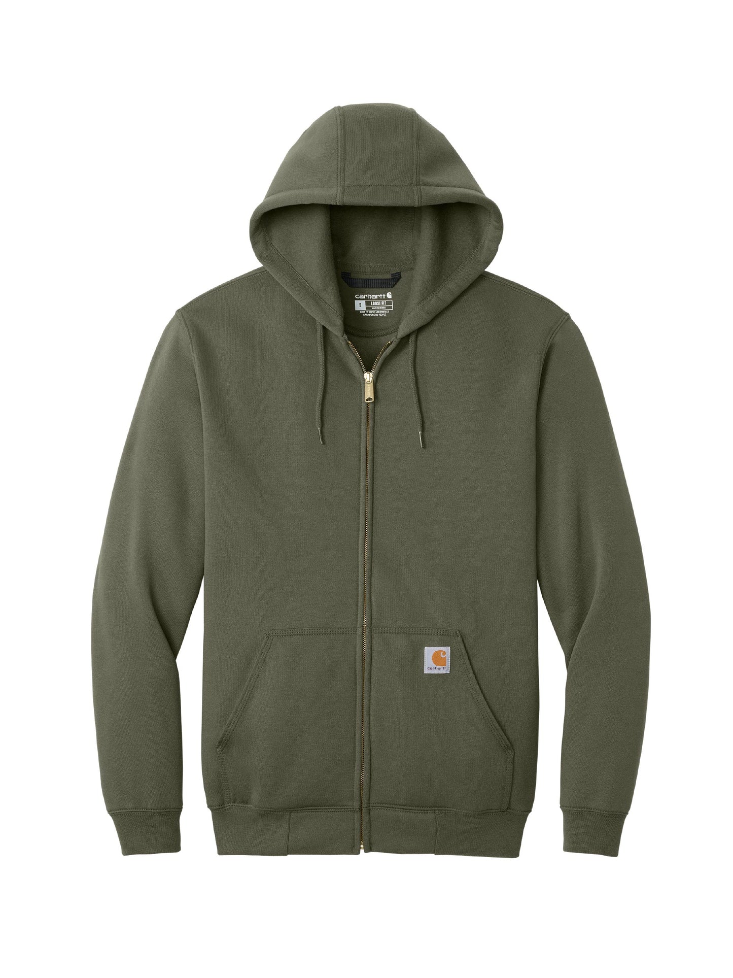 RR46-305. Carhartt ® Midweight Hooded Zip-Front Sweatshirt