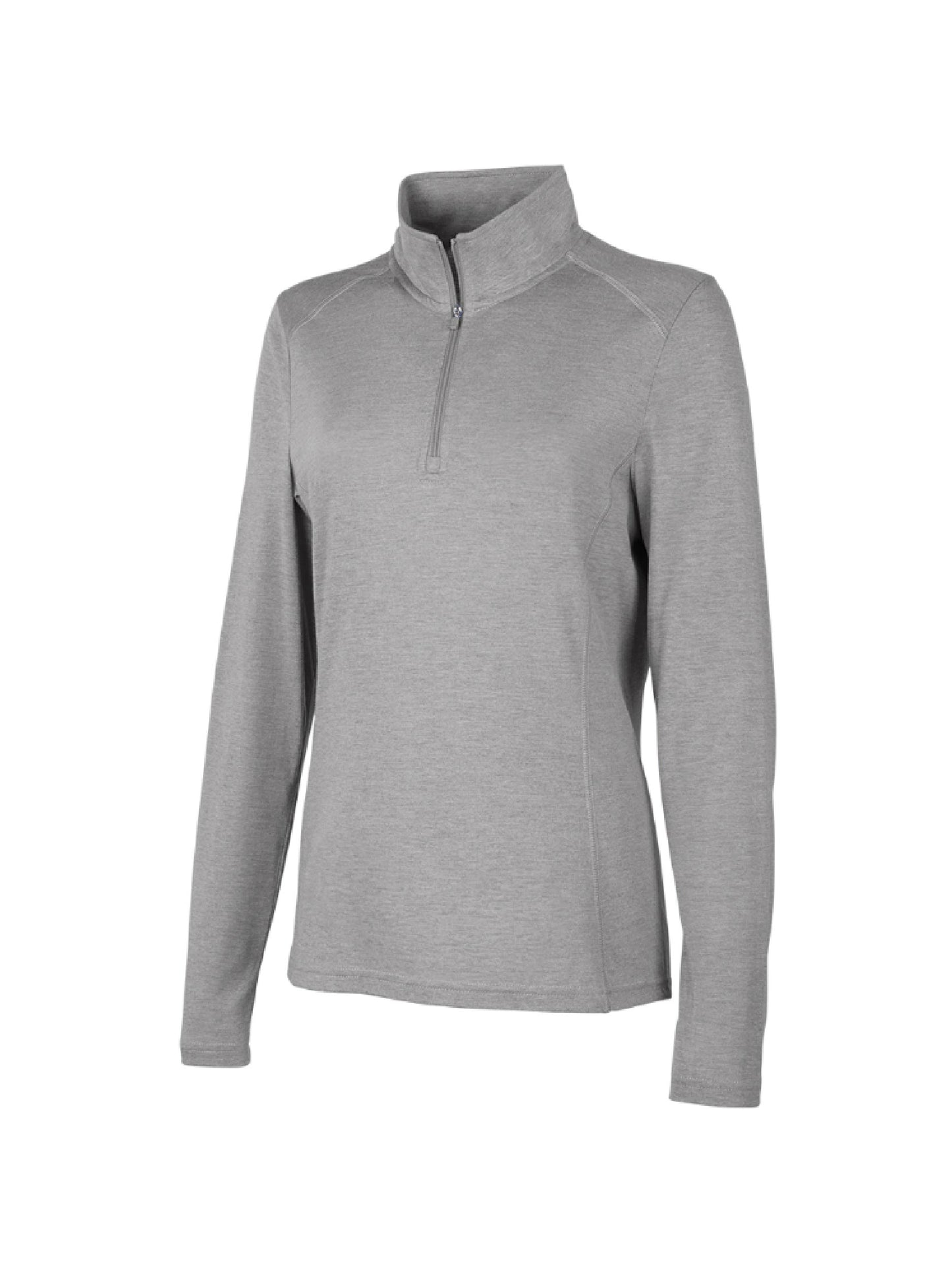 RR46-111. Women's Vista Tri-Blend Quarter Zip