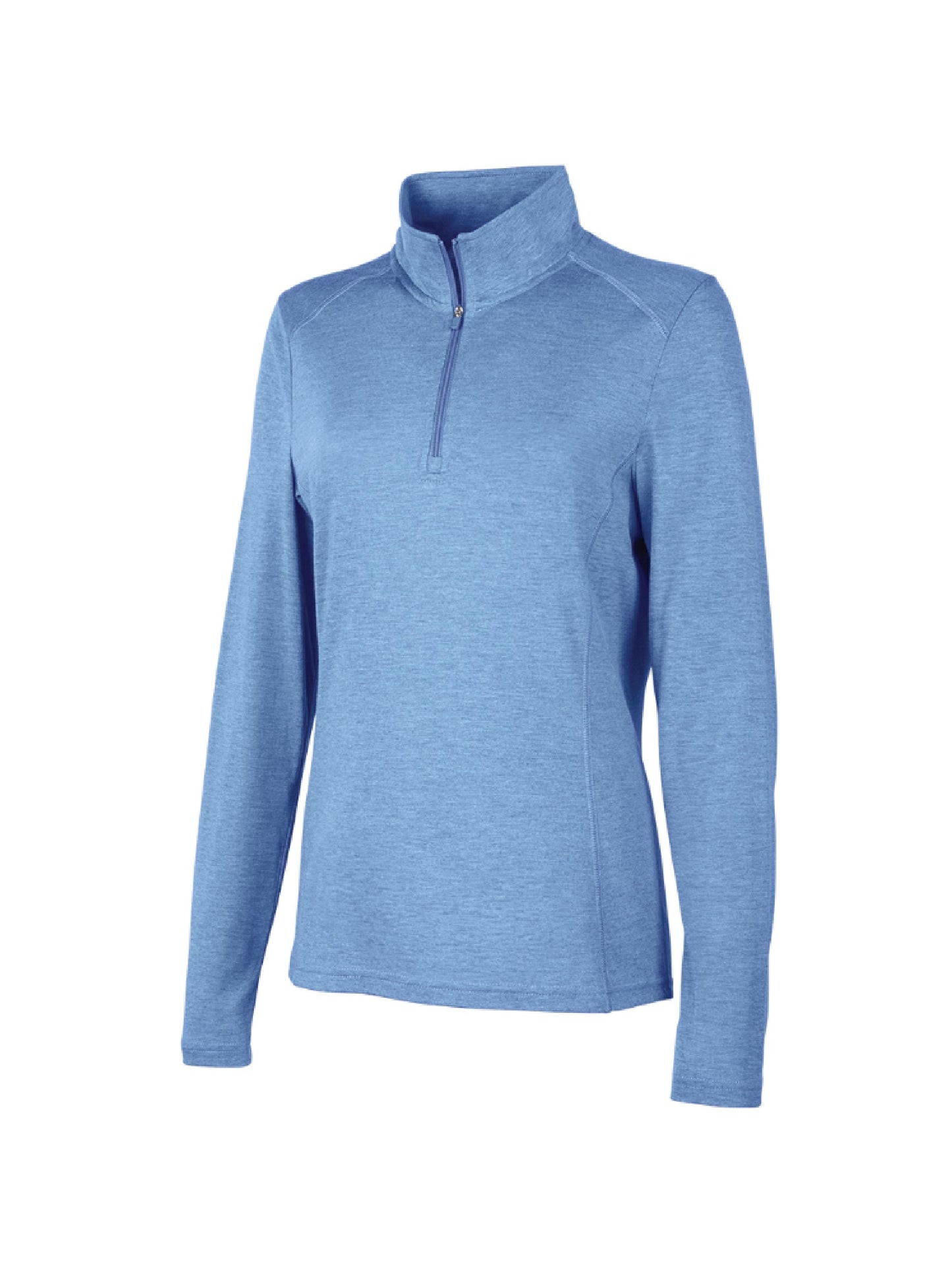 RR46-111. Women's Vista Tri-Blend Quarter Zip