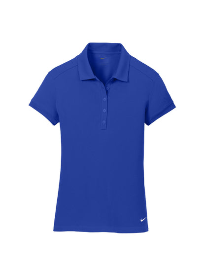 RR46-112. Nike Women's Dri-FIT Solid Icon Pique Modern Fit Polo