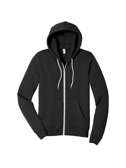 RR46-309. BELLA+CANVAS ® Unisex Sponge Fleece Full-Zip Hoodie
