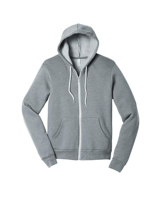 RR46-309. BELLA+CANVAS ® Unisex Sponge Fleece Full-Zip Hoodie