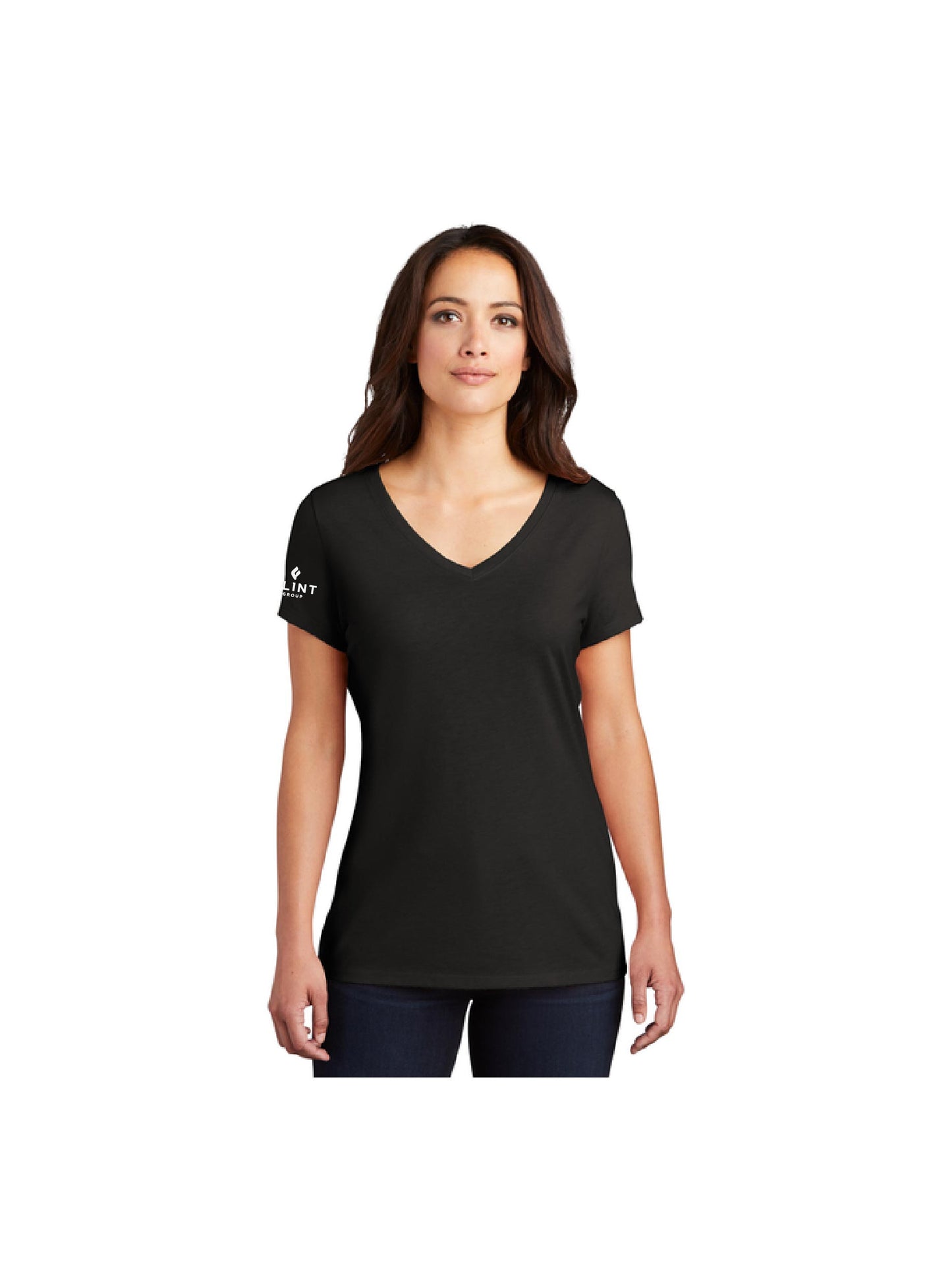 RR46-116. District Women's Perfect Tri V-Neck Tee