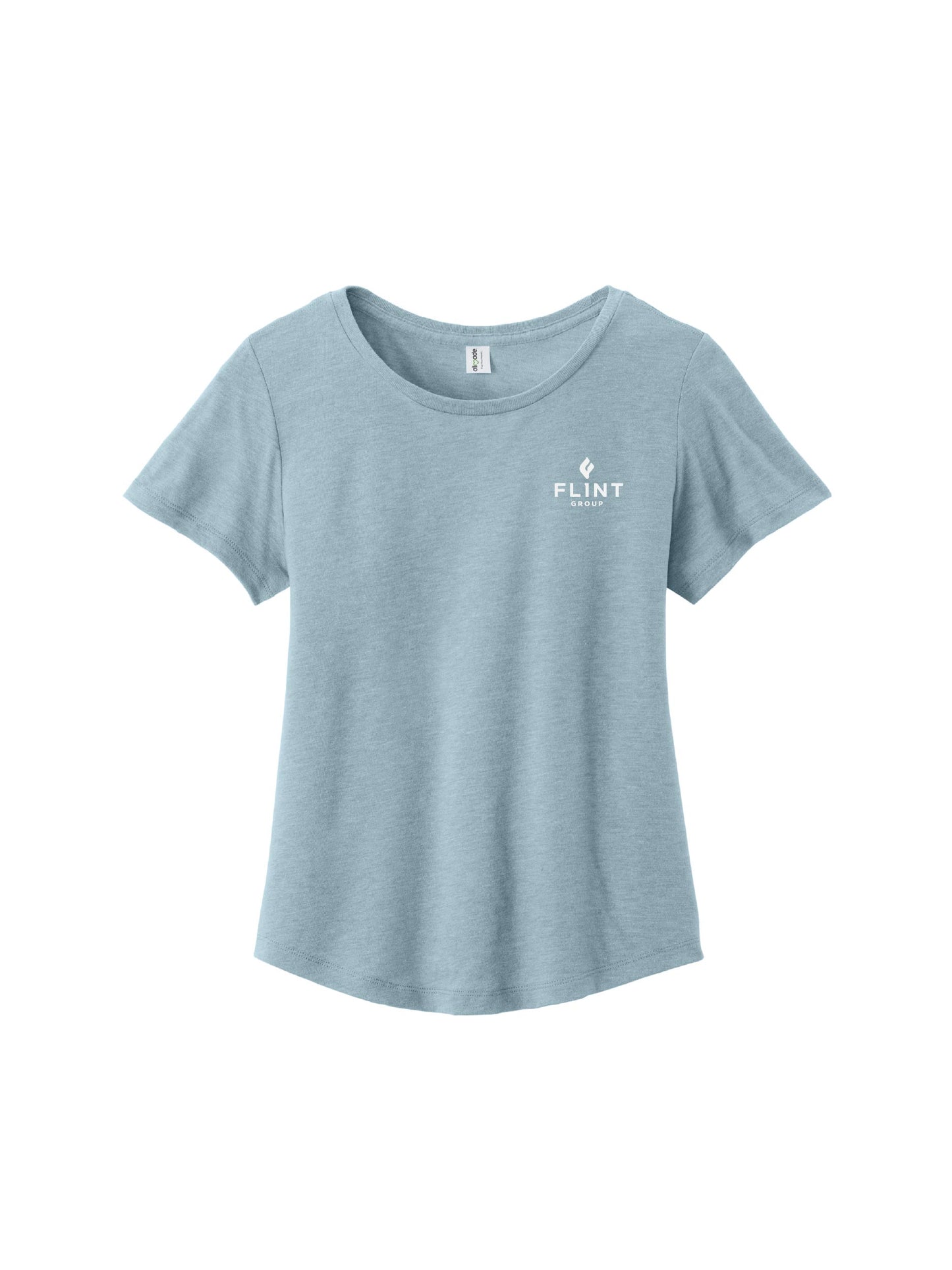 RR46-118. Allmade Women's Relaxed Tri-Blend Scoop Neck Tee