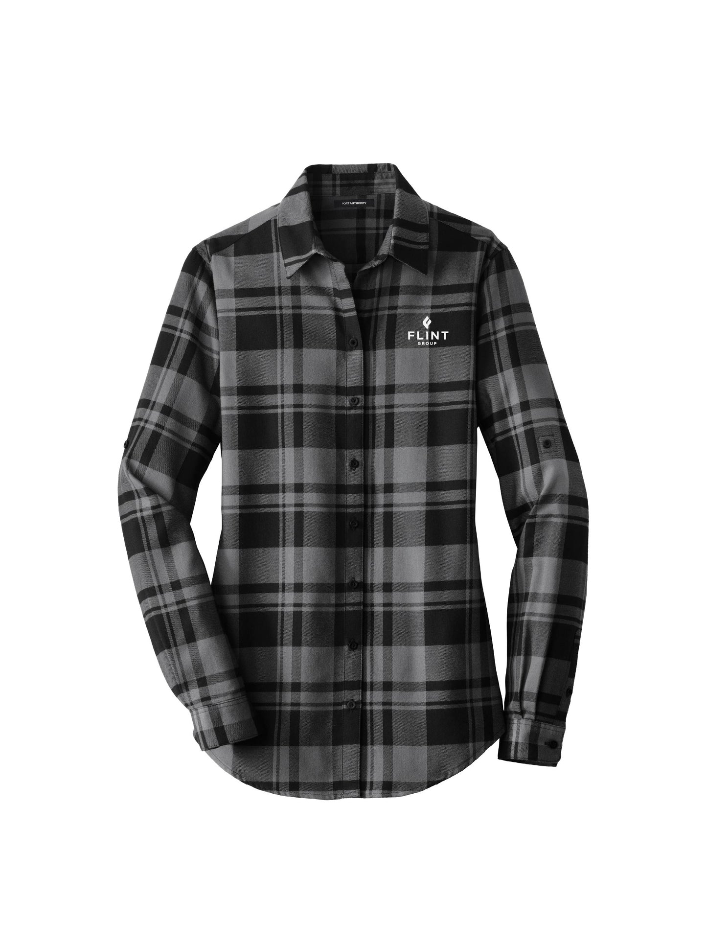 RR46-119. Port Authority Women's Plaid Flannel Tunic