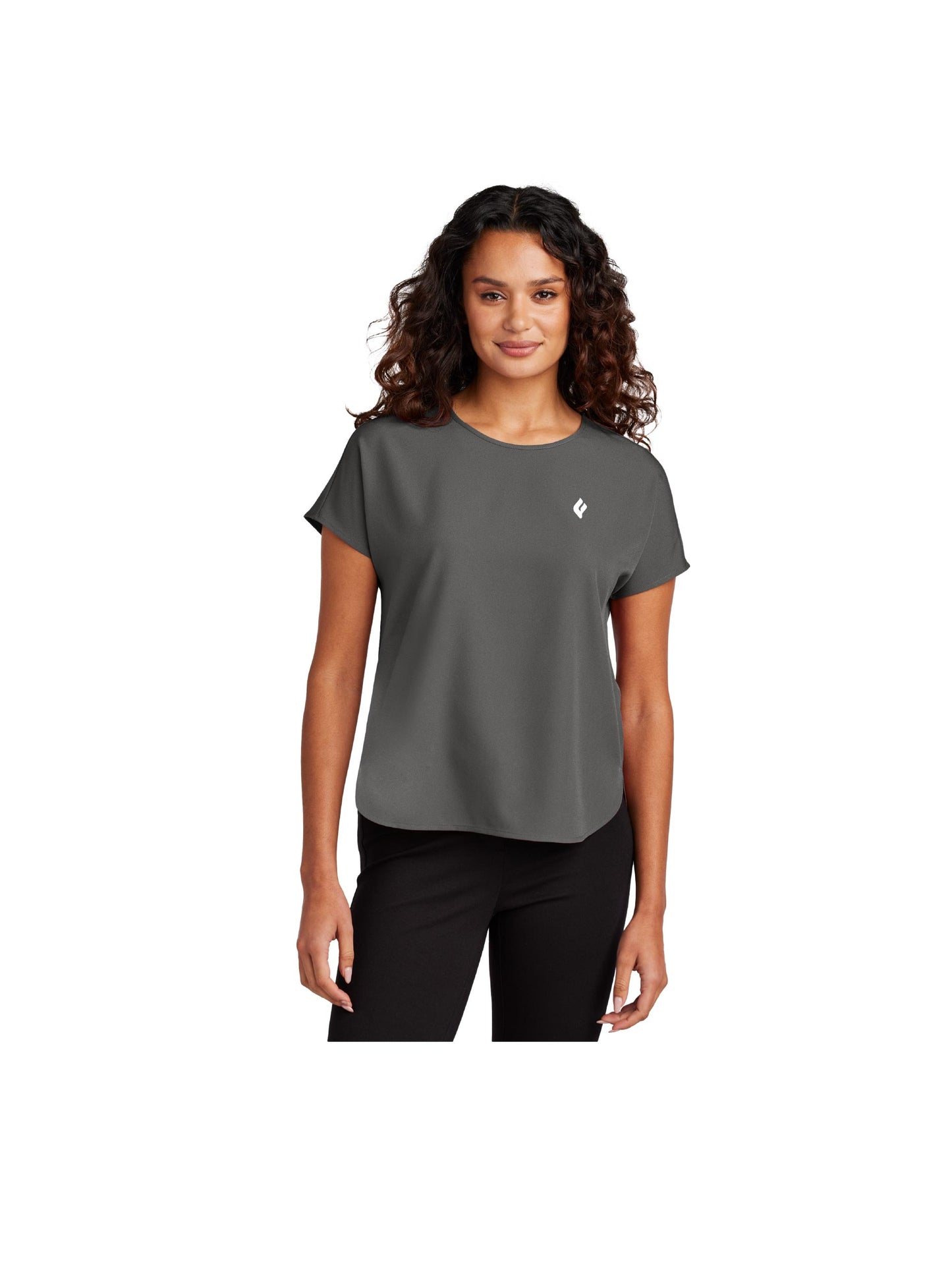 RR46-120. Mercer + Mettle Women's Stretch Crepe Crew