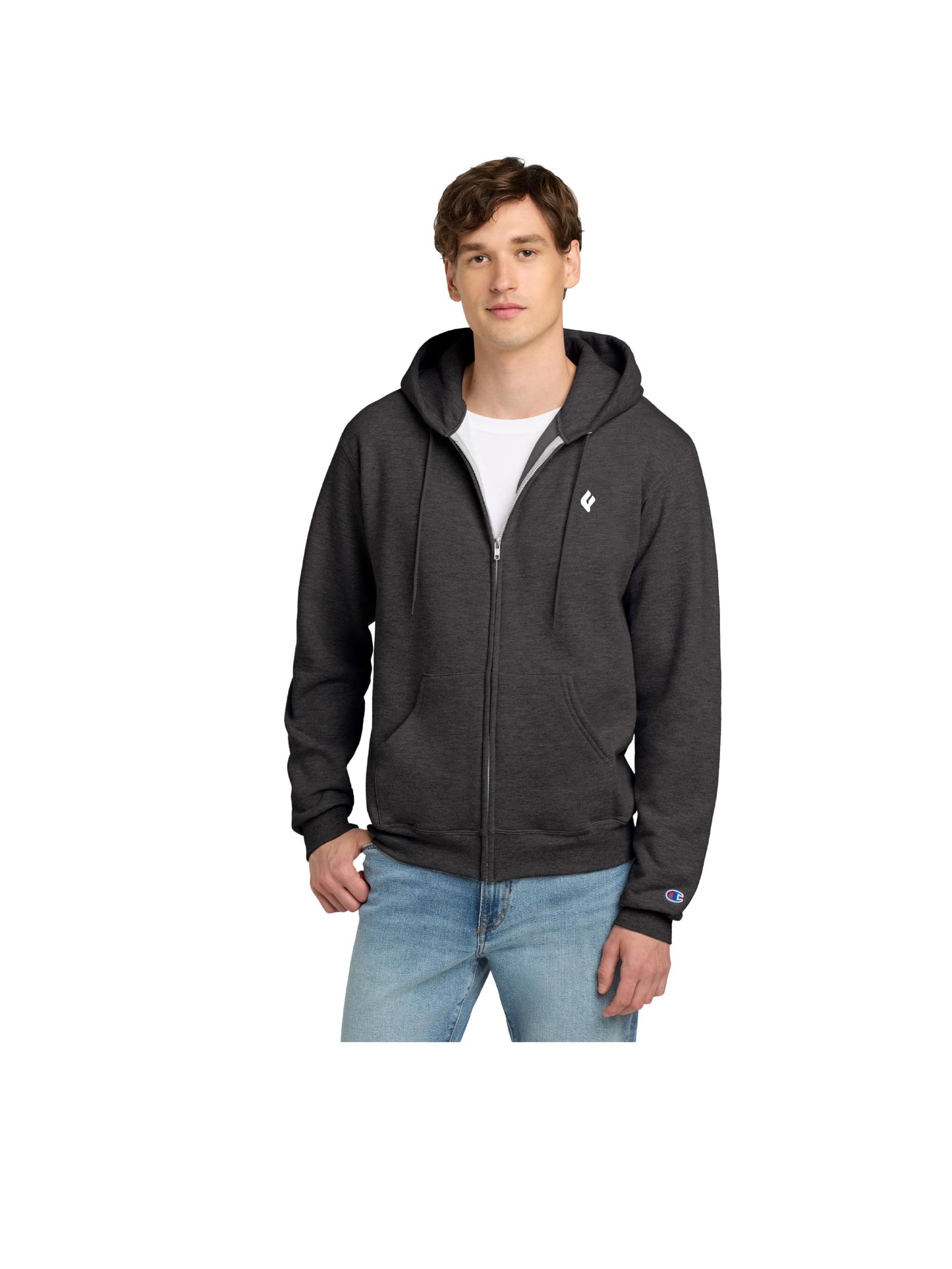 RR46-314. Champion Powerblend Full-Zip Hoodie