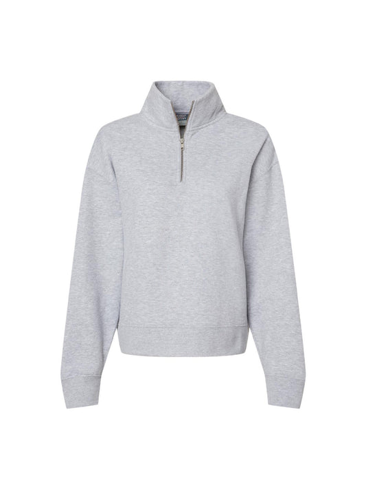 RR46-110. MV Sport Women's Sueded Fleece 1/4 Zip Sweatshirt
