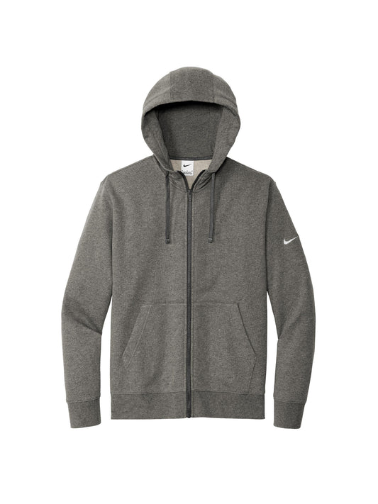 RR46-306. Nike Club Fleece Sleeve Swoosh Full-Zip Hoodie