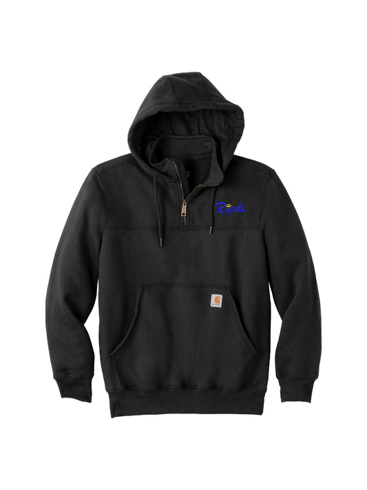RH112. Carhartt ® Rain Defender ® Paxton Heavyweight Hooded Zip Mock Sweatshirt
