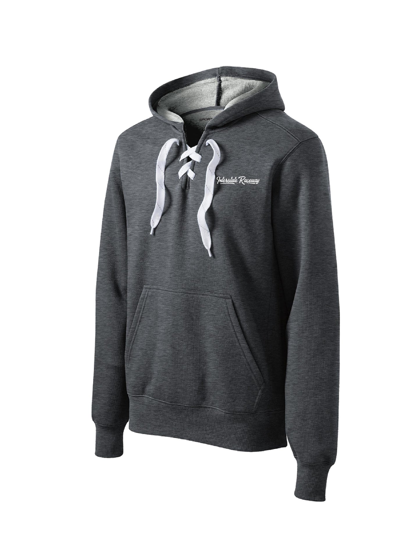 IRR203. Sport-Tek® Lace Up Pullover Hooded Sweatshirt