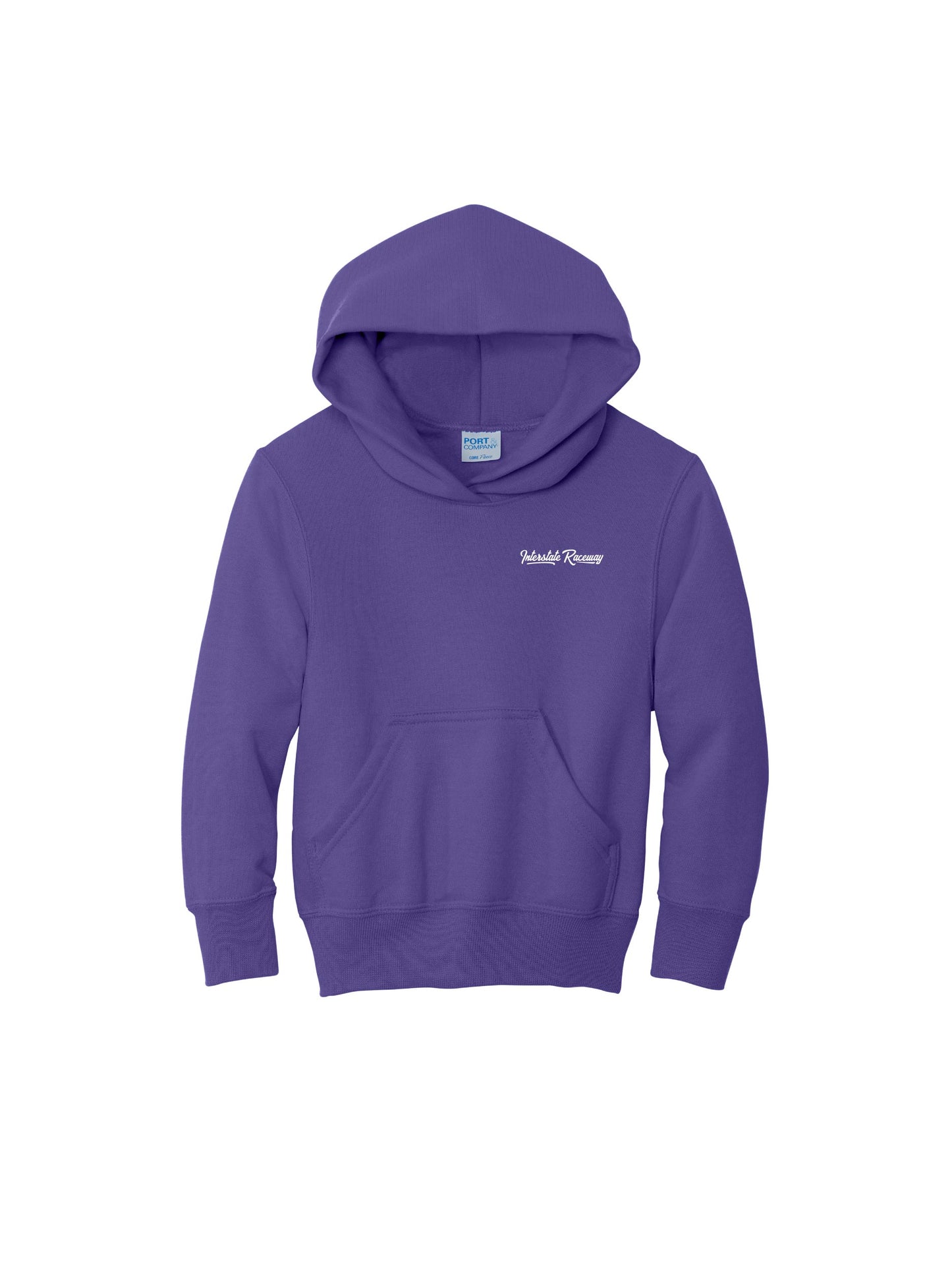 IRR301. Port & Company® Youth Core Fleece Pullover Hooded Sweatshirt