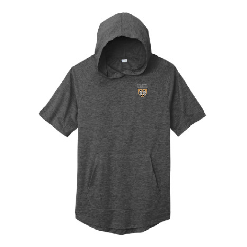 WRJ205. Sport-Tek ® PosiCharge ® Tri-Blend Wicking Short Sleeve Hoodie