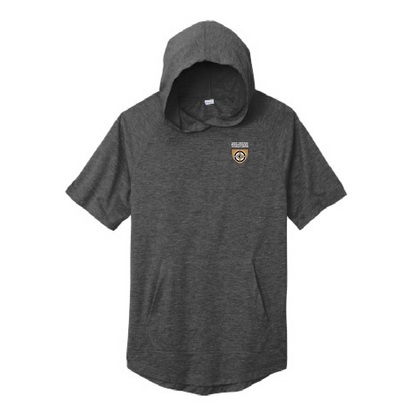 WRJ205. Sport-Tek ® PosiCharge ® Tri-Blend Wicking Short Sleeve Hoodie